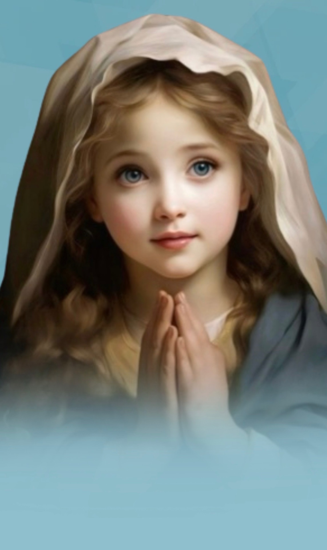 Rostro de la Niña María